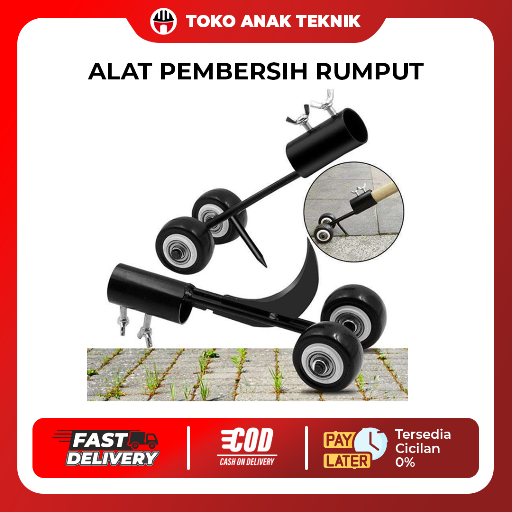 Roda Alat Pembersih Rumput Liar Halaman Rumah Taman Paving Block