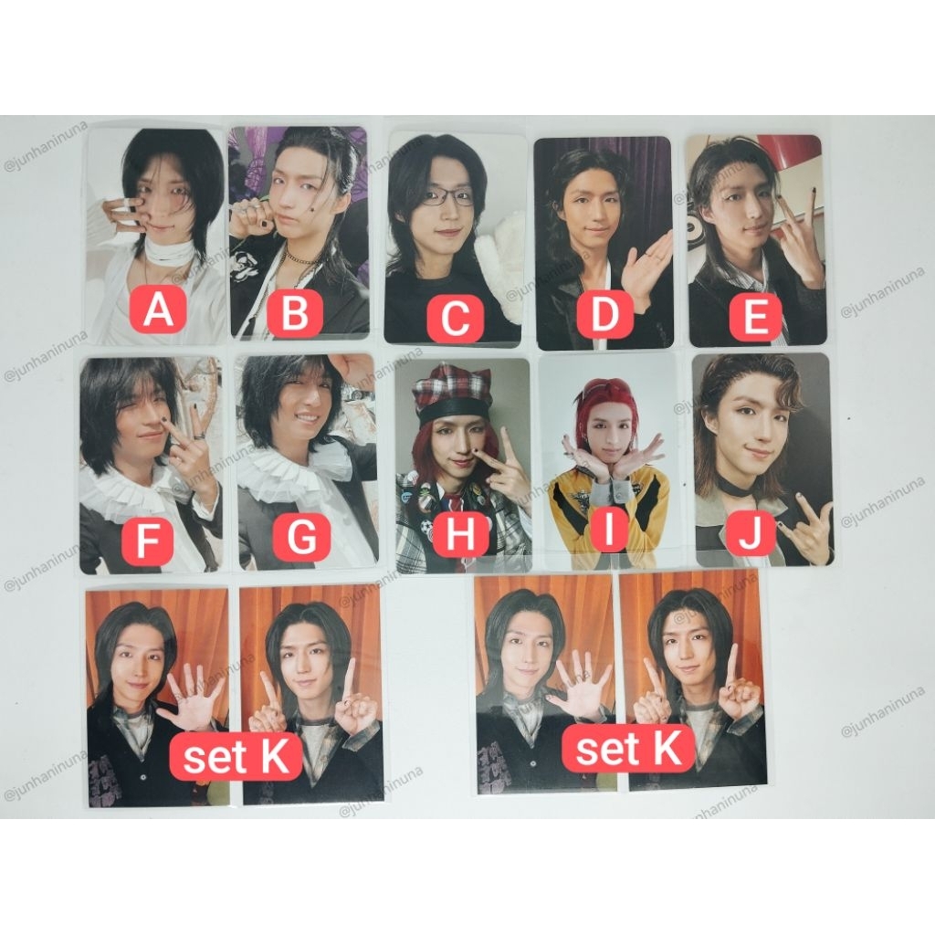 photocard junhan xdinary heroes