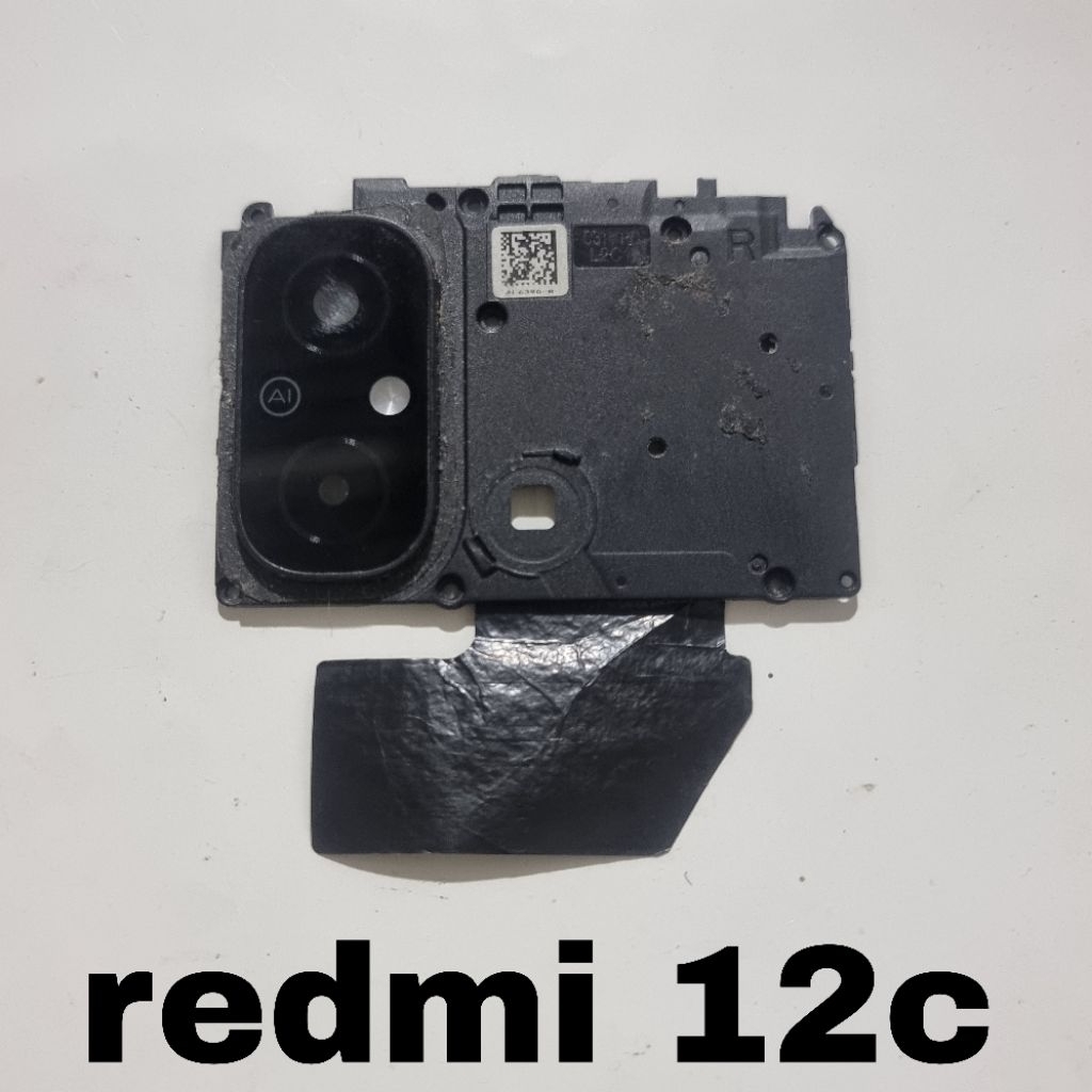PENUTUP MESIN KACA KAMERA REDMI 12C ORI COPOTAN  NORMAL