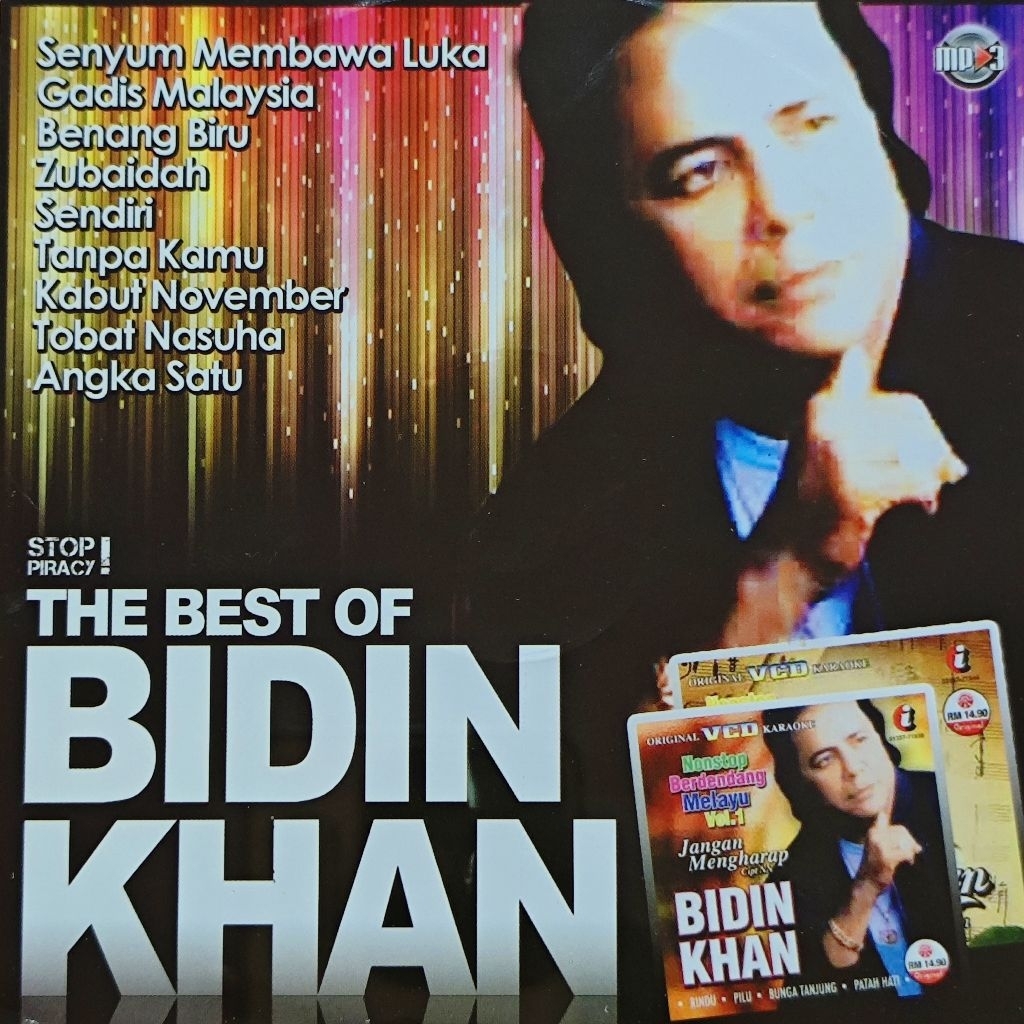 Kaset MP3 Audio 150 Lagu Dangdut Bidin Khan - Yus Yunus - Ashraf Album Terbaik 3in1