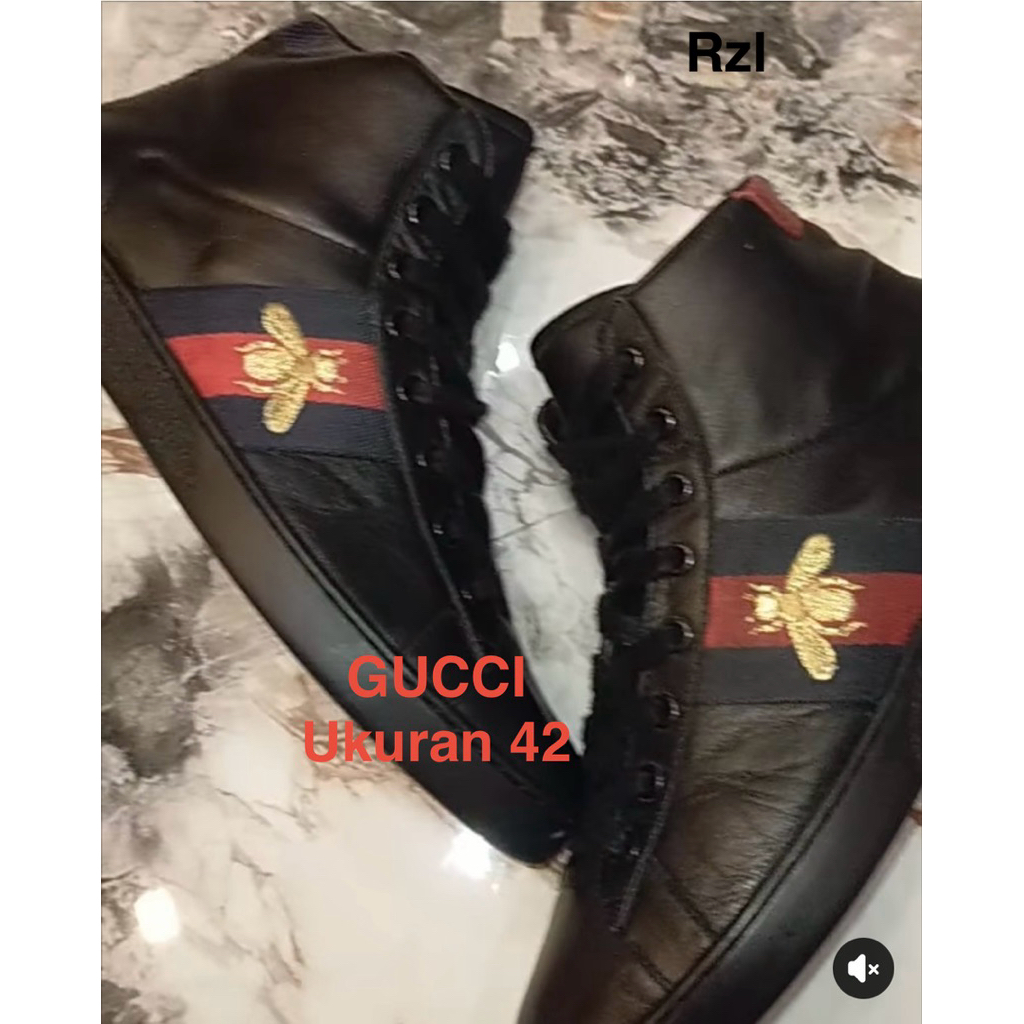 Sepatu Second Gucci