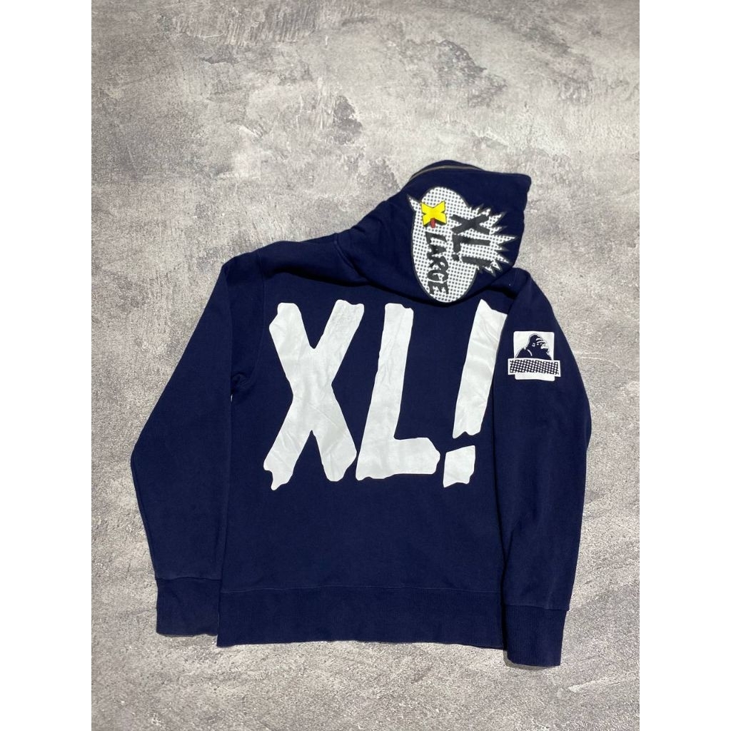 Hoodie XLARGE full zipper original size M