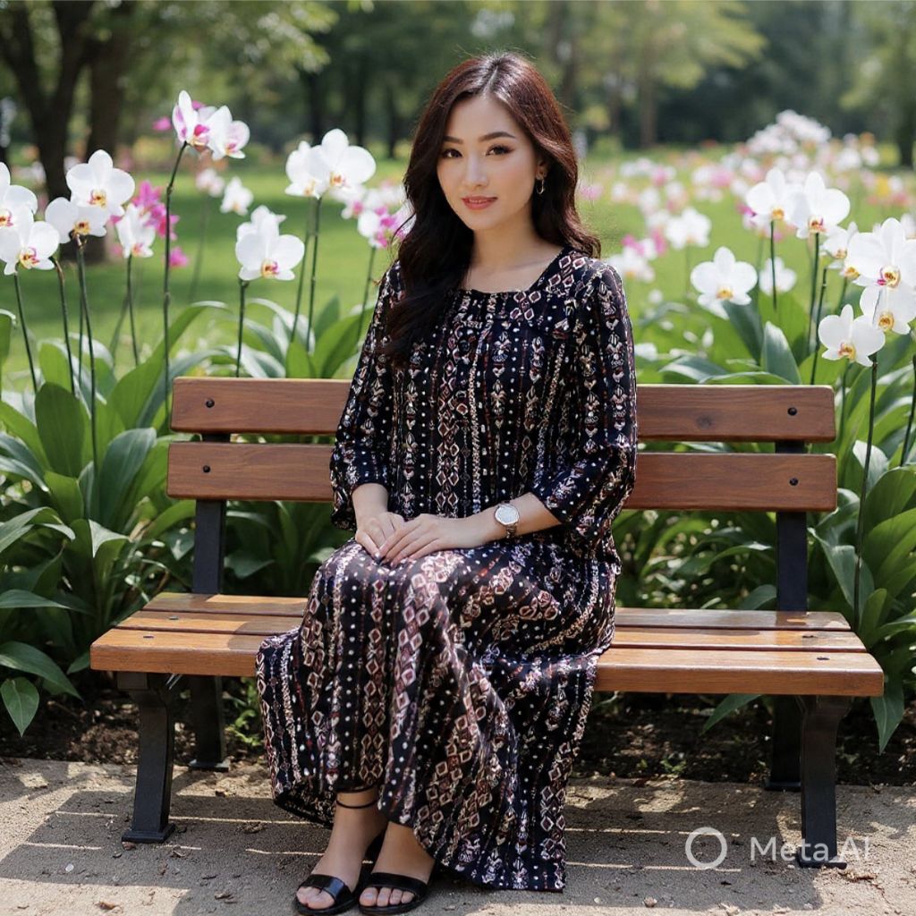 DASTER LENGAN  3/4.BUSUI ld 110 sampai ld 120 bisa pakai