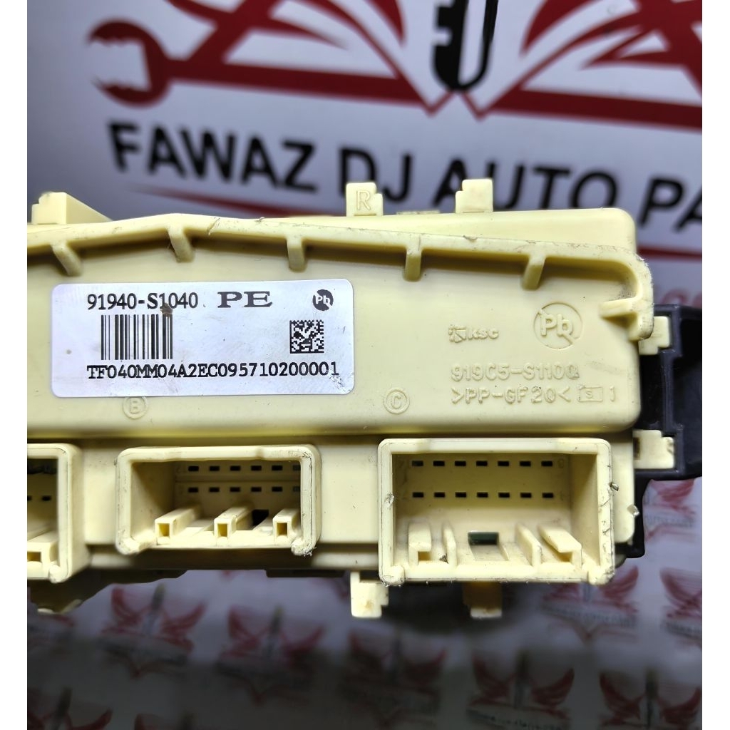 Fuse Box Relay Junction modul Ecu Hyundai Original 91940-S1040 PE