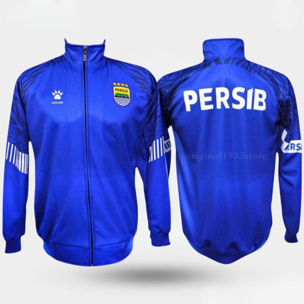 Jaket Persib Official 2025 Logo Timbul 3D