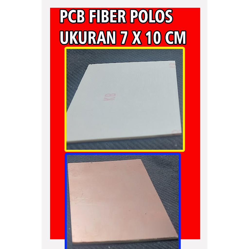 Pcb fiber polos 7 x 10 cm