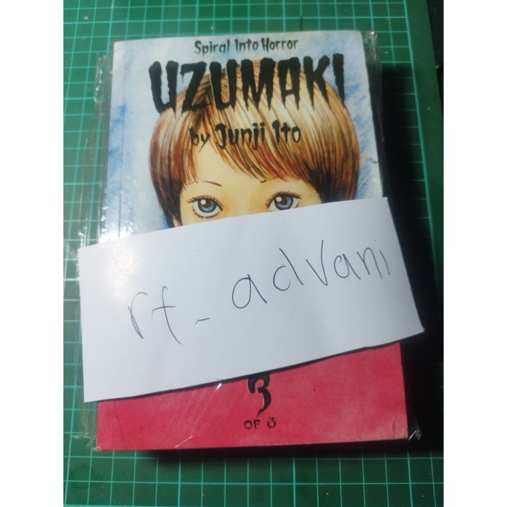Komik Kolpri Uzumaki Junji Ito 1-3 (Tamat) Like New