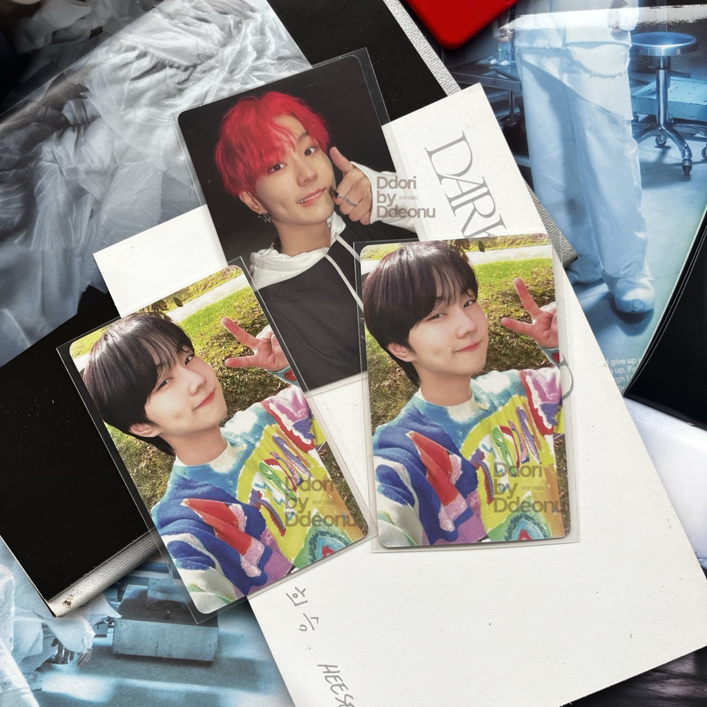 [CO PACKING] PHOTOCARD JUNGWON ENHYPEN SEASONS GREETINGS MANIFESTO
