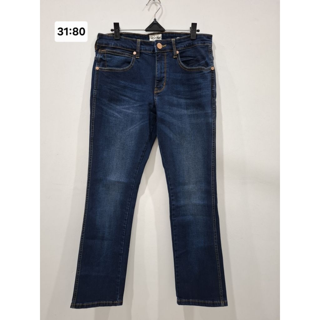 WRANGLER SPENCER SLIM STRAIGHT CELANA PANJANG PRIA JEANS ORIGINAL