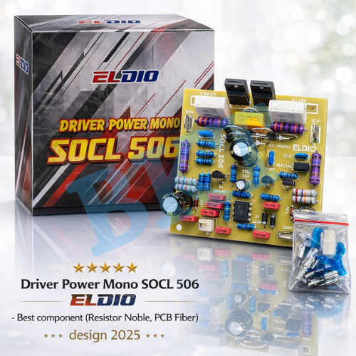 KIT SOCL 506 KIT POWER SOCL 506 ELDIO // PCB Fiber KOMPONEN TERBAIK