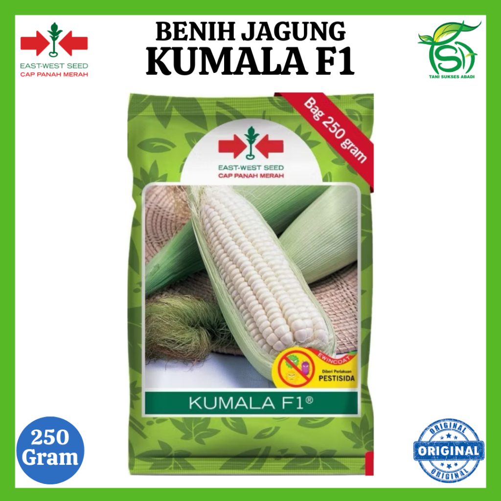 Benih Jagung KUMALA F1 (250 Gram) - Bibit Pulut Ketan Cap Panah Merah
