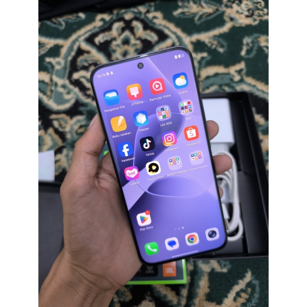 Infinix hot 60 pro plus 8/256 second lengkap
