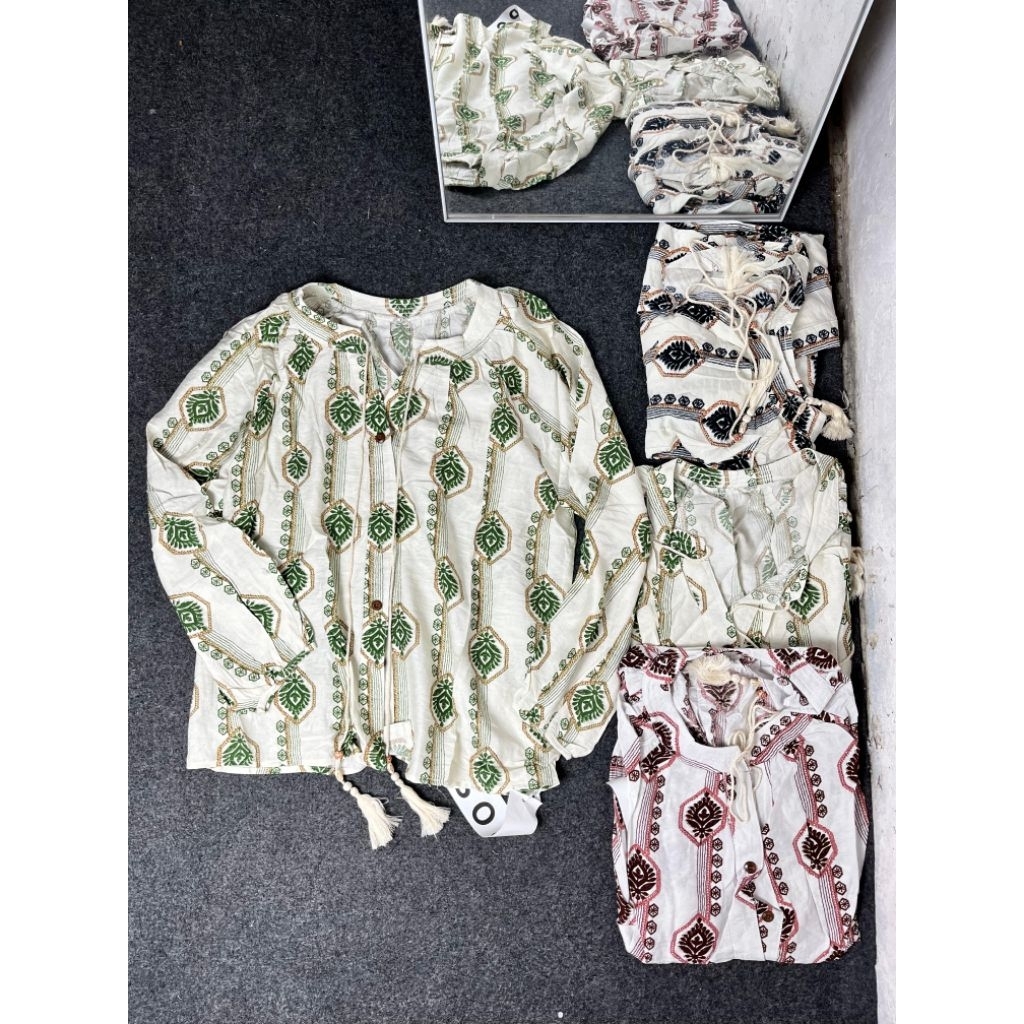 blouse wanita blouse pantai ld 120 blouse jumbo