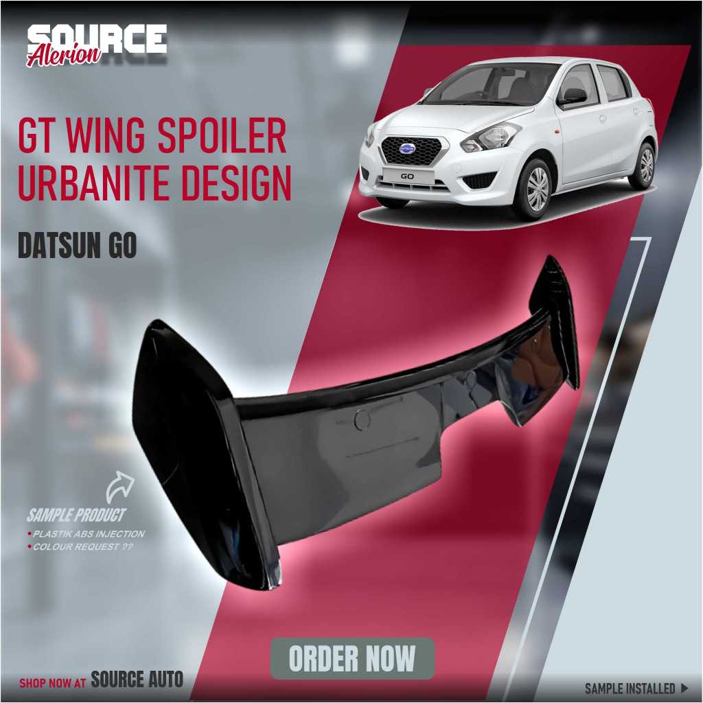 REAR WING SPOILER URBANITE - DATSUN GO