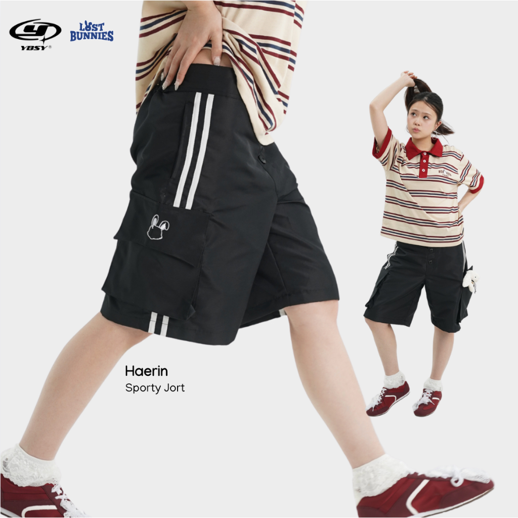 YBSY - Haerin Jorts // Printed Jorts