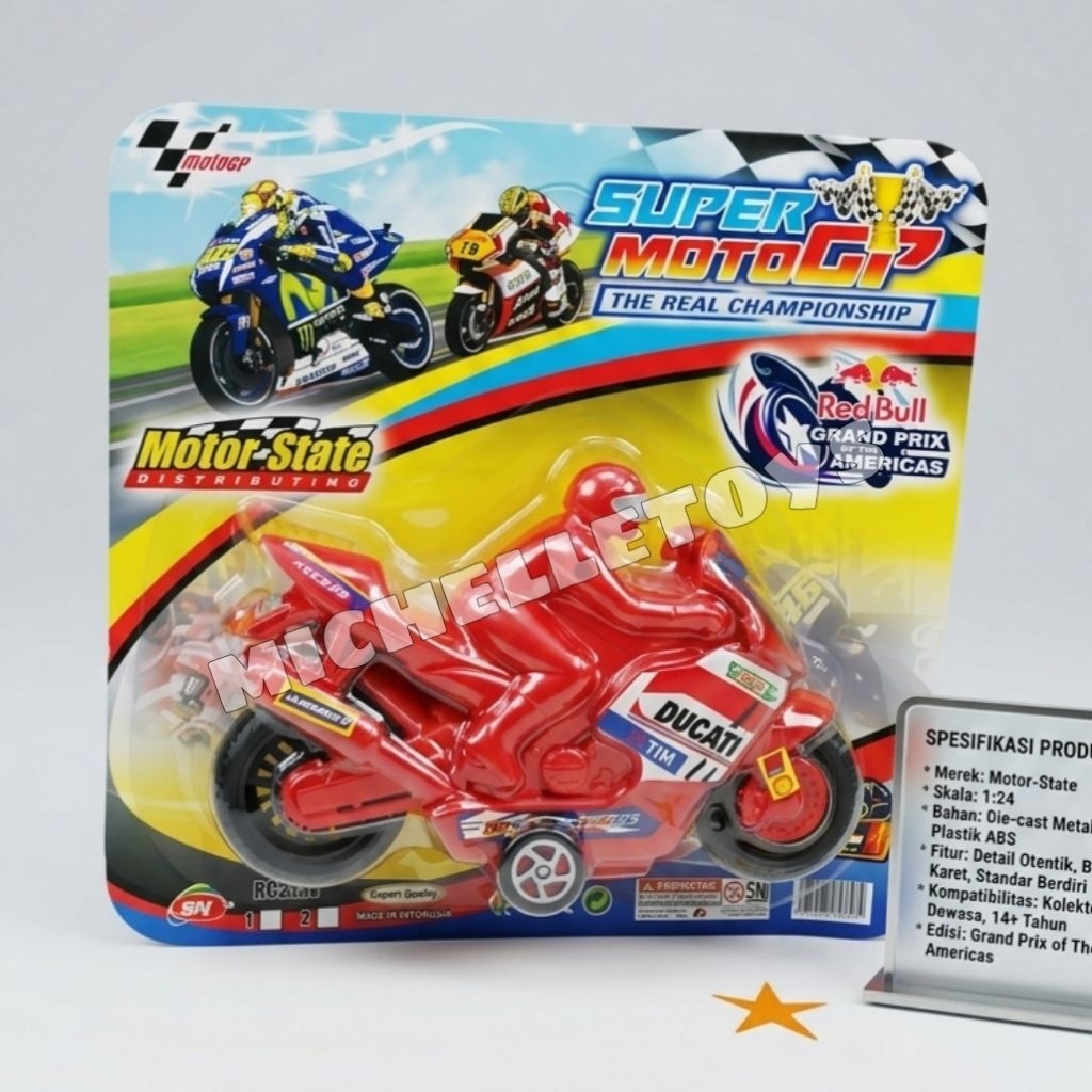 Mainan Super MotoGP Motor State Mainan Anak Motoran Murah