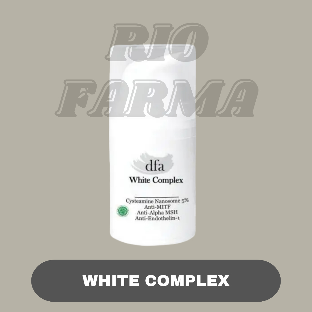 DFA White Complex Serum Menyamarkan Flek Mencerahkan Cysteamine 5% 15gr