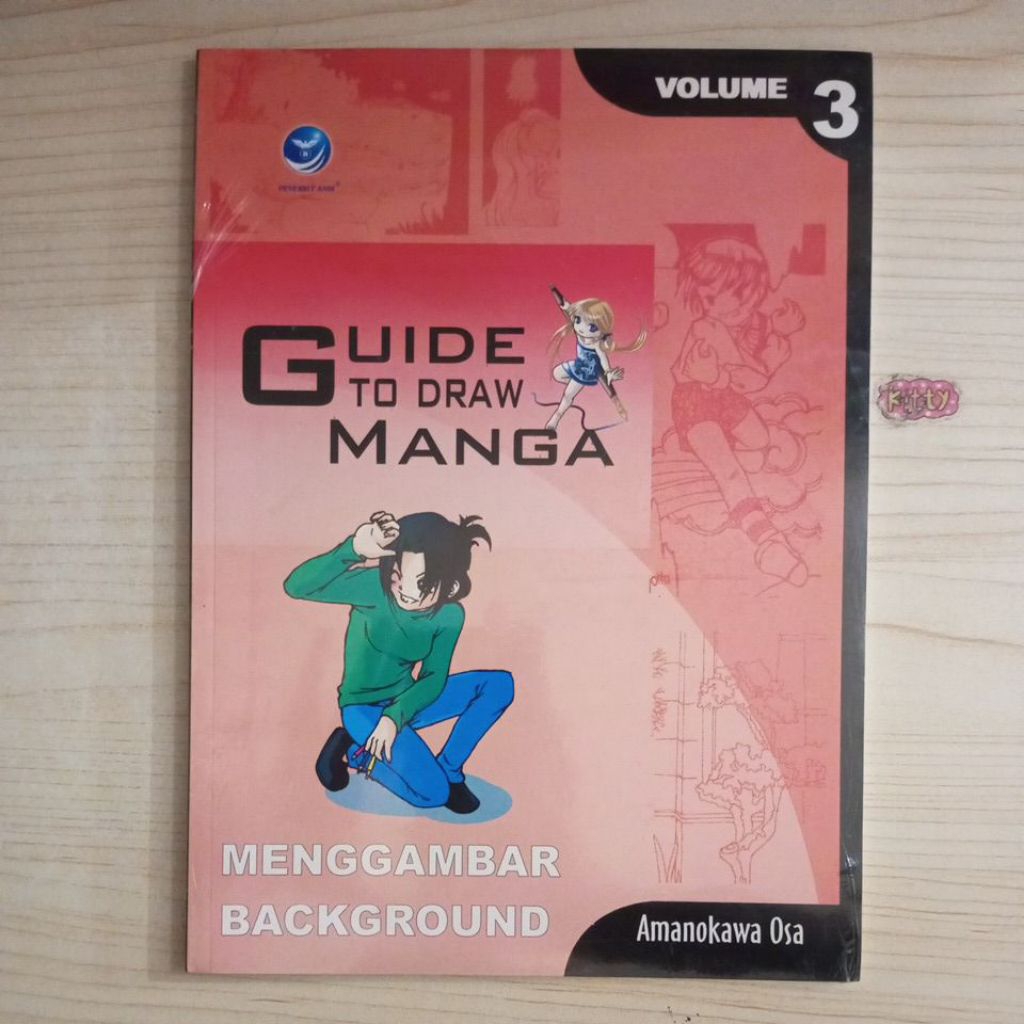 BUKU GUIDE TO DRAW MANGA VOLUME 3 MENGGAMBAR BACKGROUND OLEH AMANOKAWA OSA SEGEL