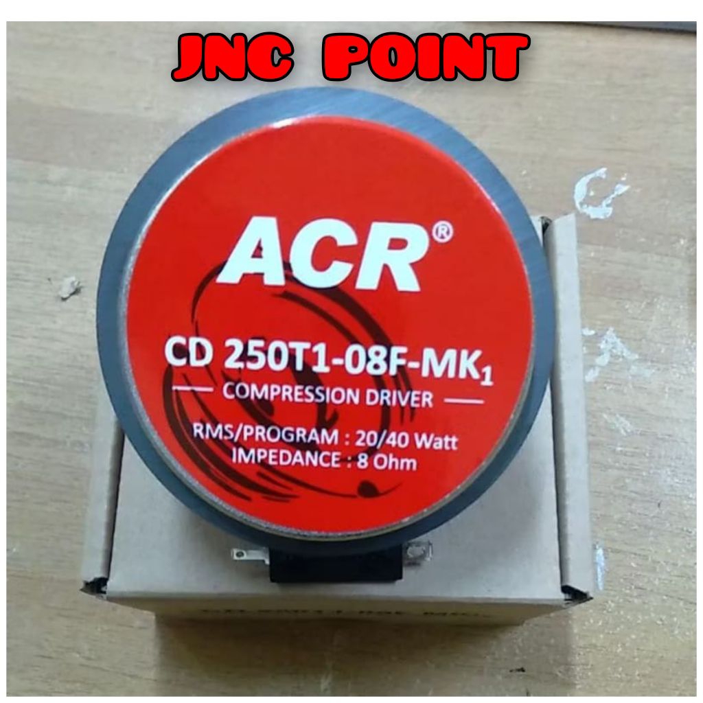 Driver Tweeter ACR CD2-Compression Driver DRAT ACR CD 2 - CD250T1-08F MK1 CD2
