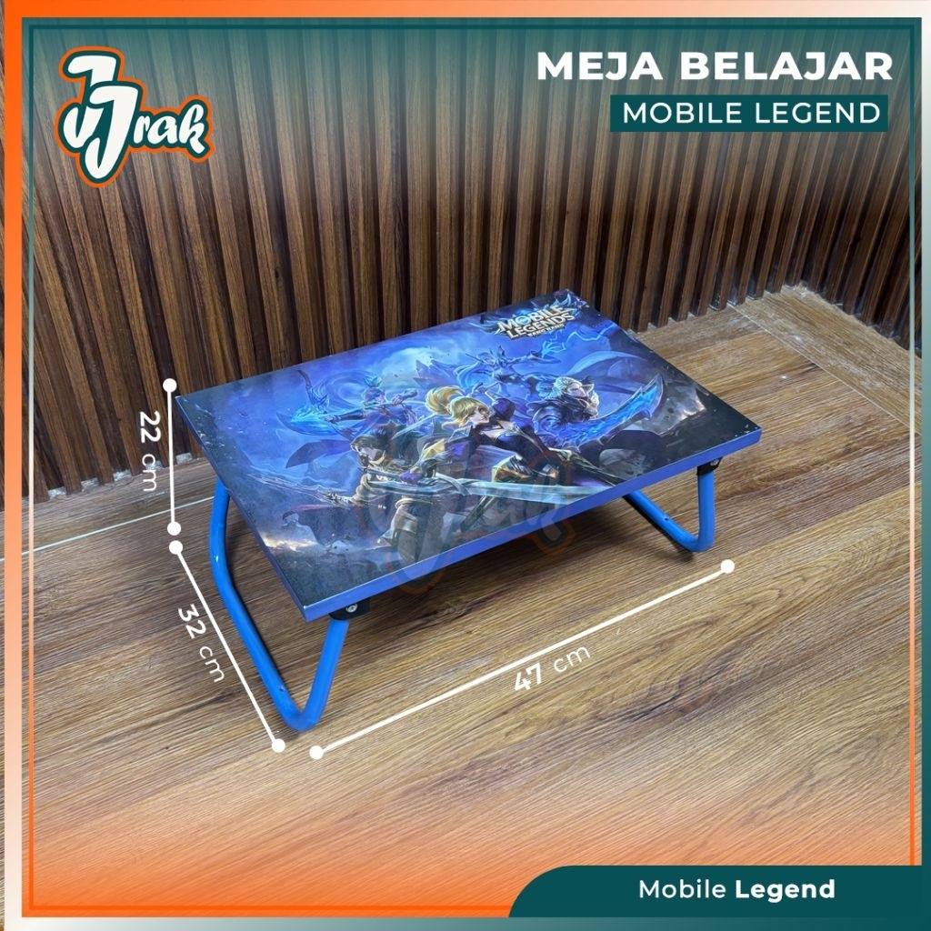 JJ RAK MEJA BELAJAR KARAKTER // MEJA BELAJAR // MEJA LIPAT