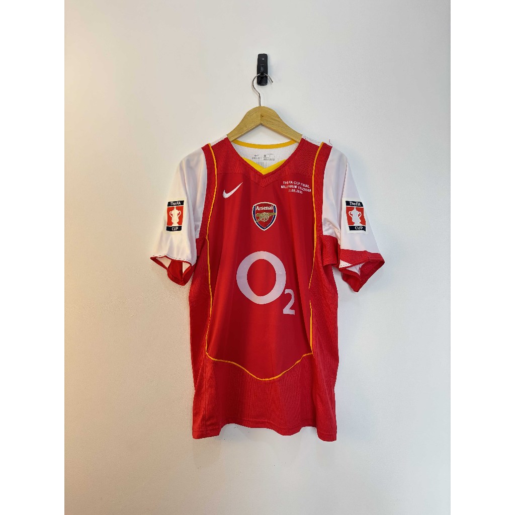 Jersey Arsenal Home 2004–2005 FA Cup Final Edition – Size L