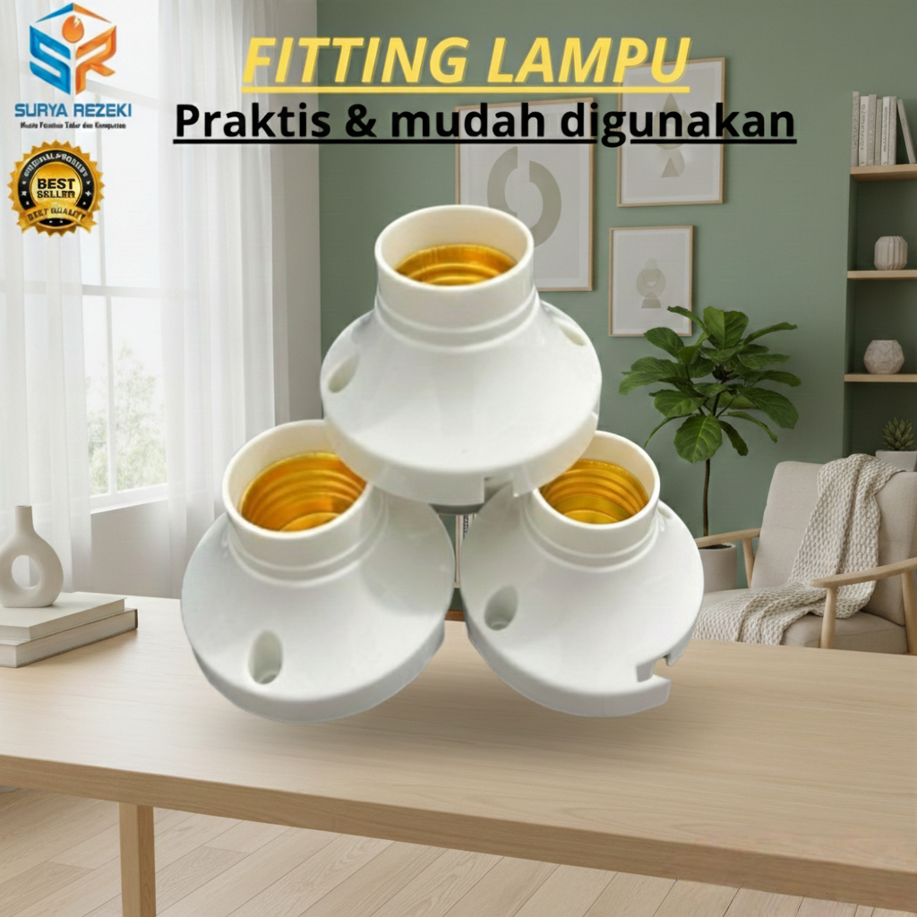 fitting lampu plafon minimalis / fitting lampu plafon mini