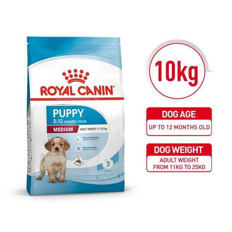 Royal Canin Dog Food Medium Puppy 10kg
