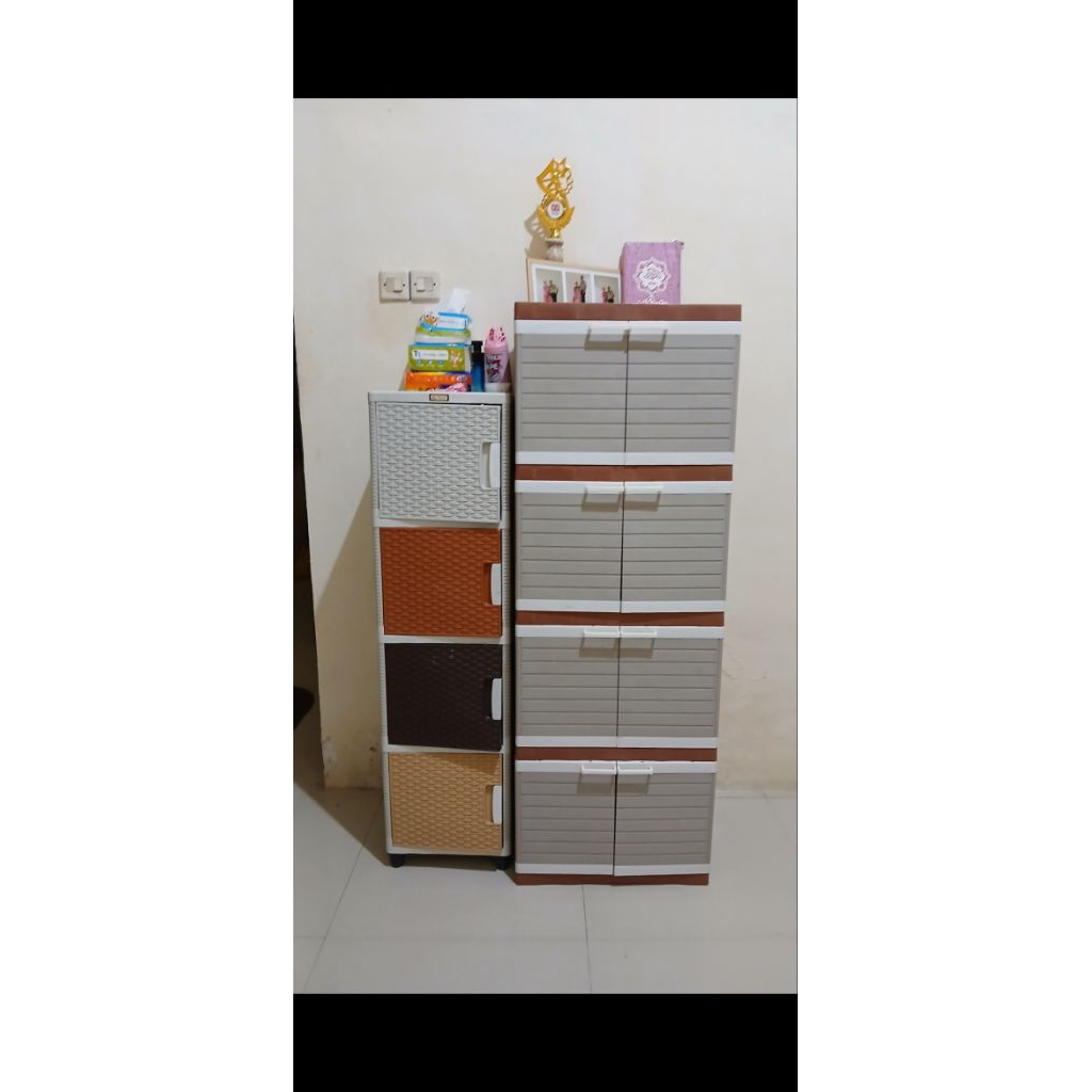 preloved lemari [bundling 2 lemari]