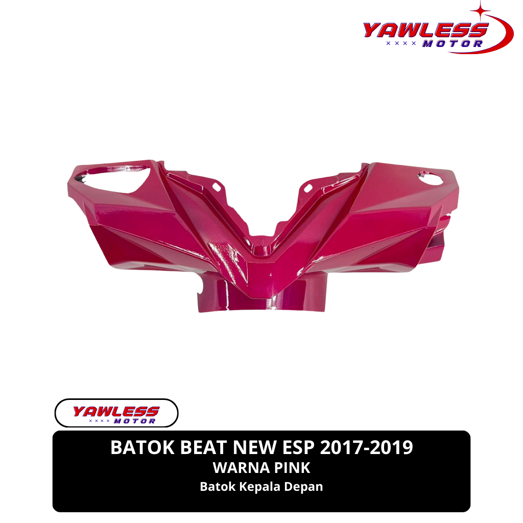 Batok Kepala Depan Beat New Esp 2016 2017 2018 warna Pink / Batok Beat esp