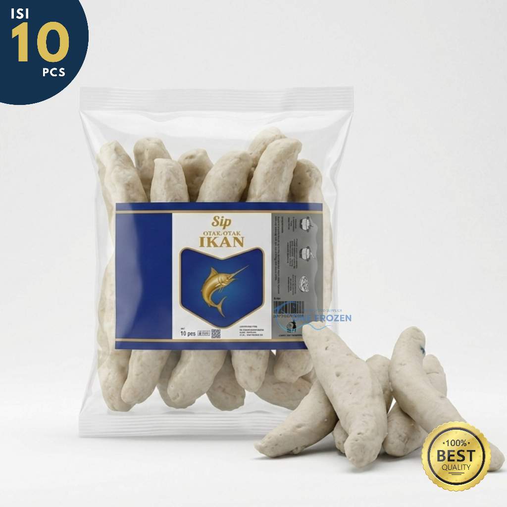 Otak otak isi 10 pcs / Otak otak / Otak otak Ikan / Otak otak frozen food / Otak otak frozen /