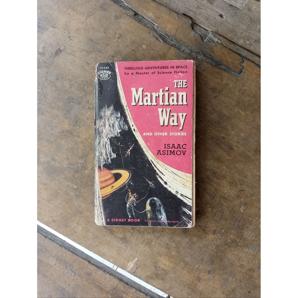 Buku Novel Import Science Fiction The Martian Way - Isaac Asimov