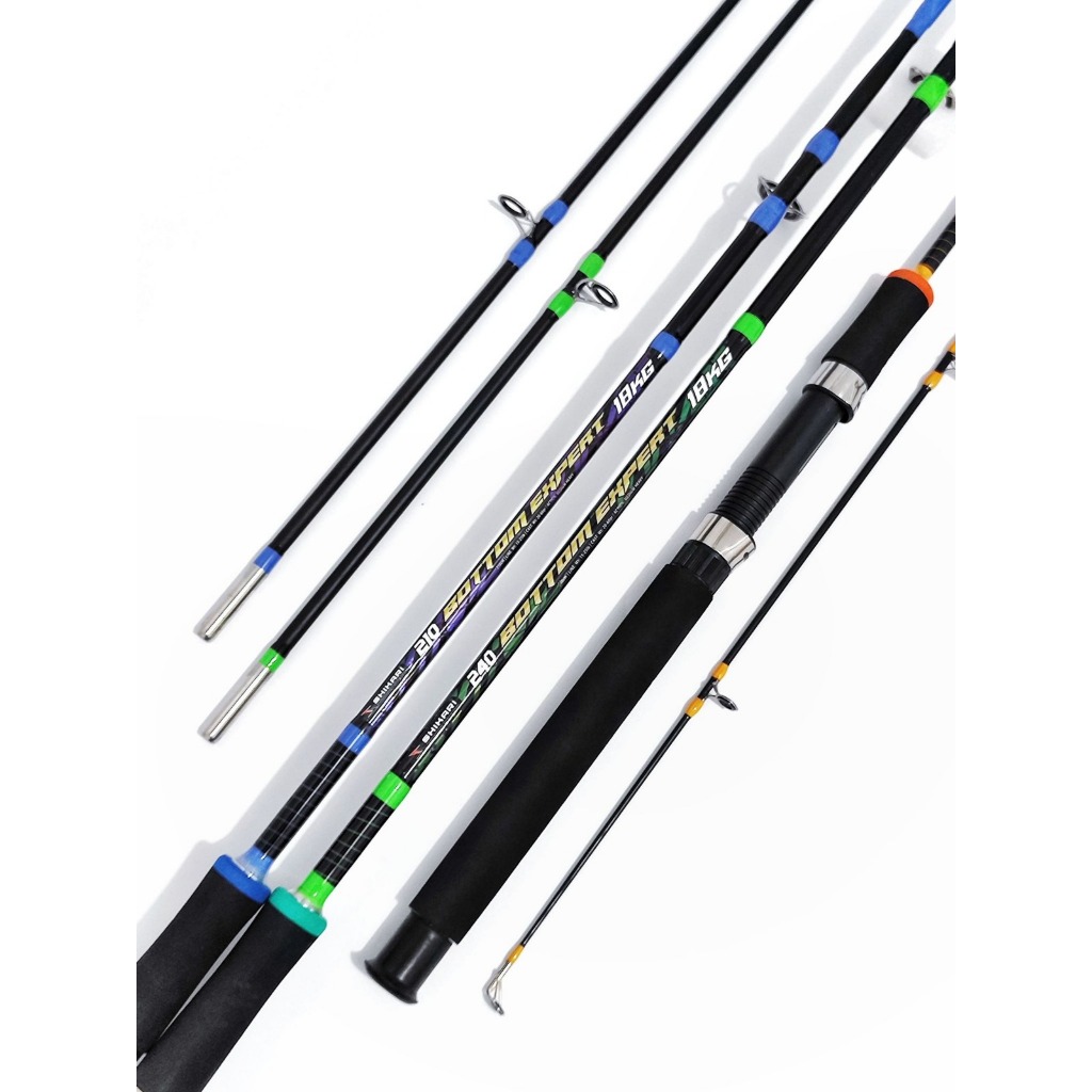 Shikari Joran Bottom Expert Fiber Solid Joran Pancing Power Solid Carbon Tangle Free SCG High Densit