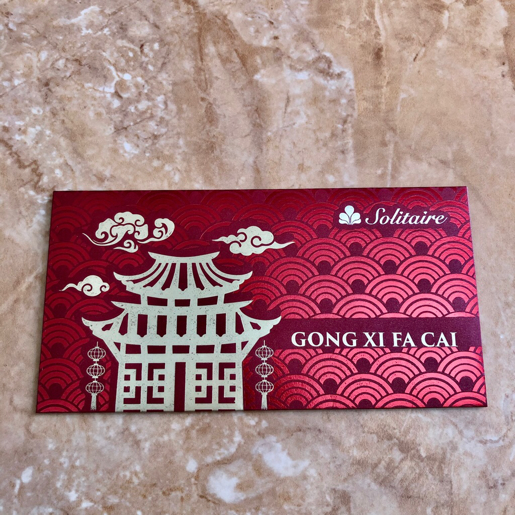 Angpao Imlek BCA Solitaire Prioritas 1 Lembar