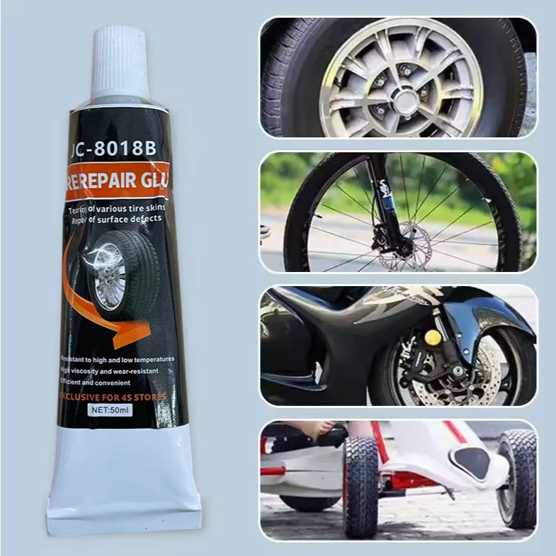 lem tambal ban tubeless motor luar mobil sobek 50ML tambal ban tip top penambal bocor dan rembesan U