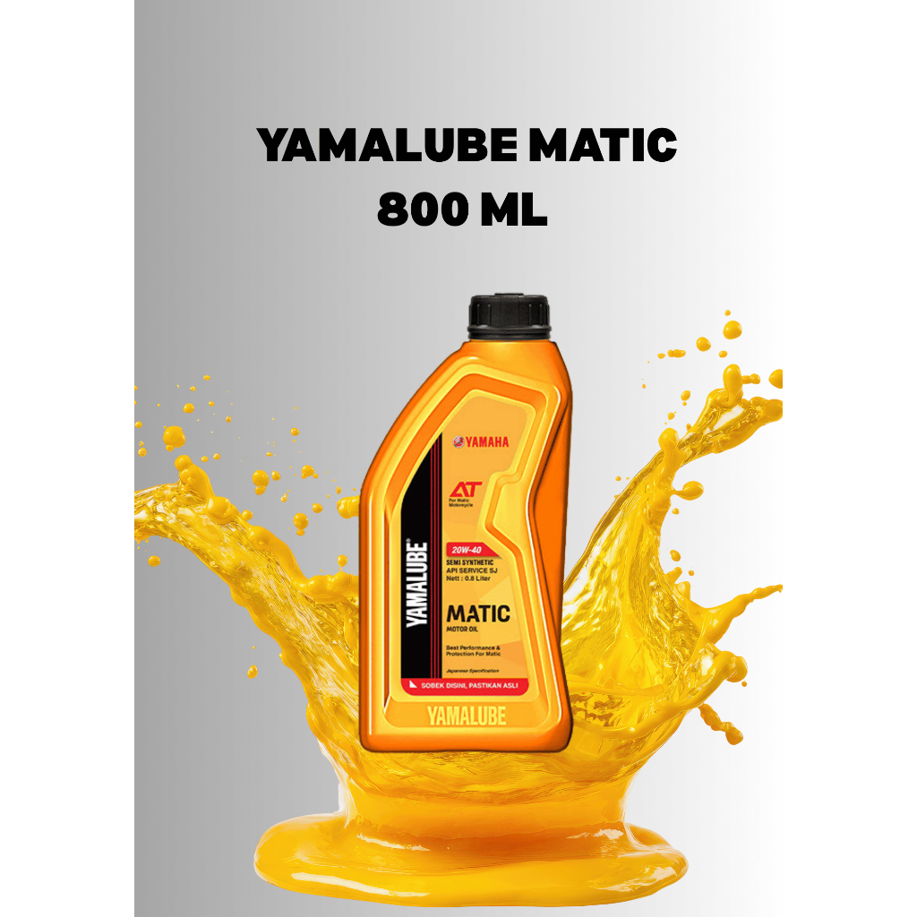 YAMALUBE MATIC 800ML 10W-40W , ANDALAN MOTOR MATIC