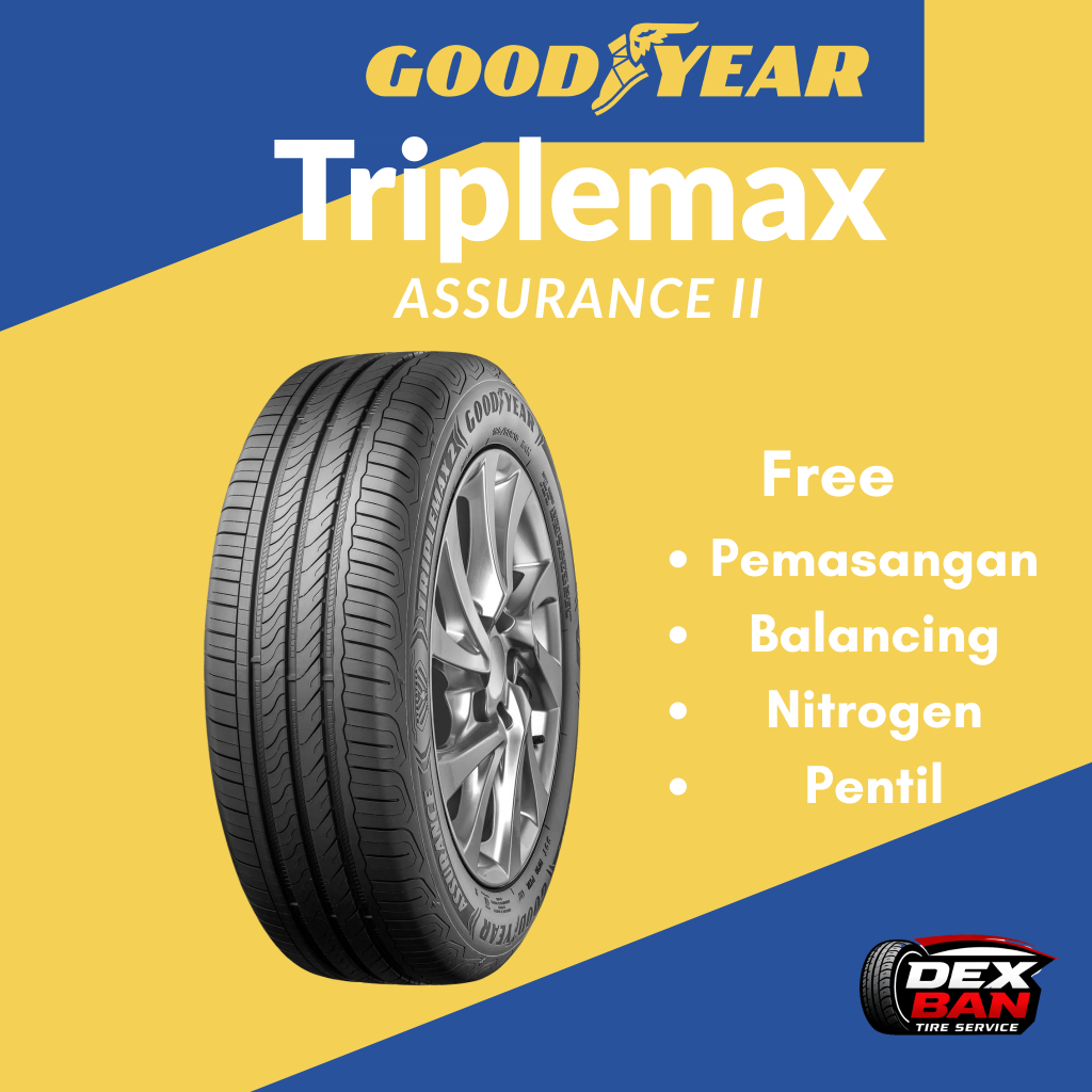 215 60 R17 GOODYEAR TRIPLEMAX ASSURANCE II