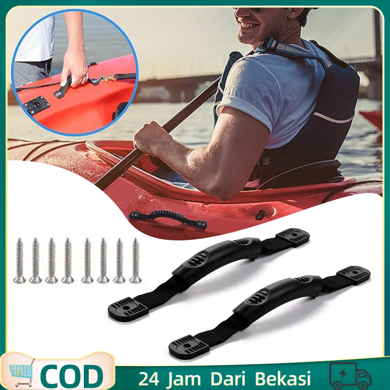 Pegangan Perahu Karet 1set Karet Kayak Grip Aksesori Perahu Replacement Kayak Boat