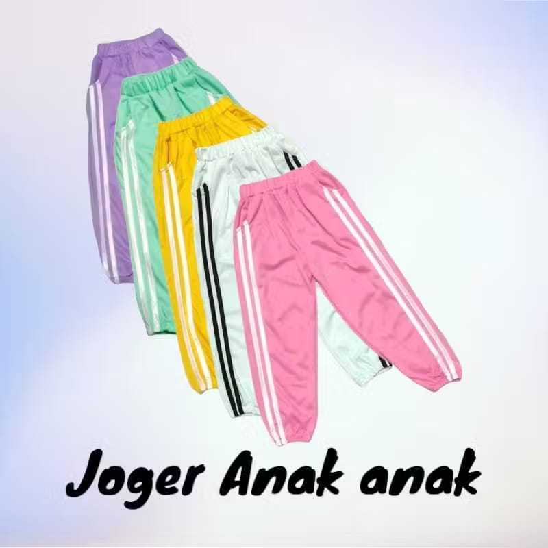 CELANA JOGGER ANAK (1-12tahun) Celana Training Anak strip / Celana Olahraga Anak