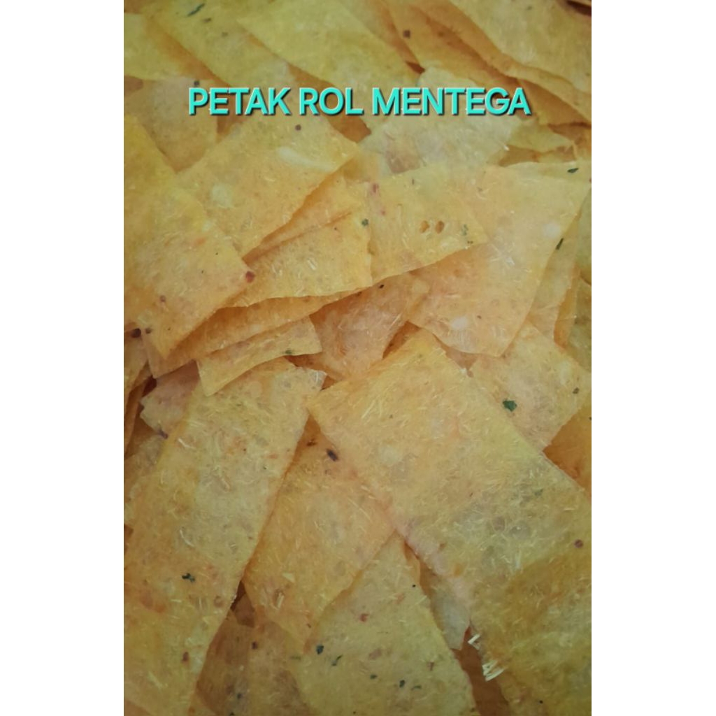1 KG KERUPUK OPAK SINGKONG/UBI ROL MENTEGA MENTAH HALAL KHAS MEDAN