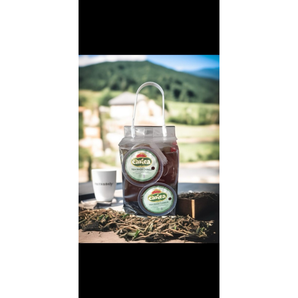 Teh Sari Carica PodangMas isi 6 cup/110ml