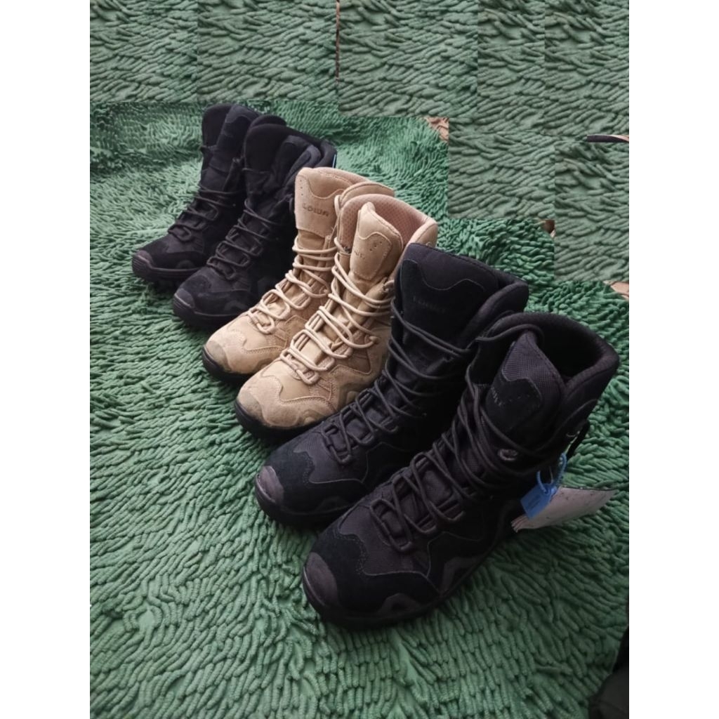 sepatu gunung hiking outdor lowa model high size 40, 41 dan 42