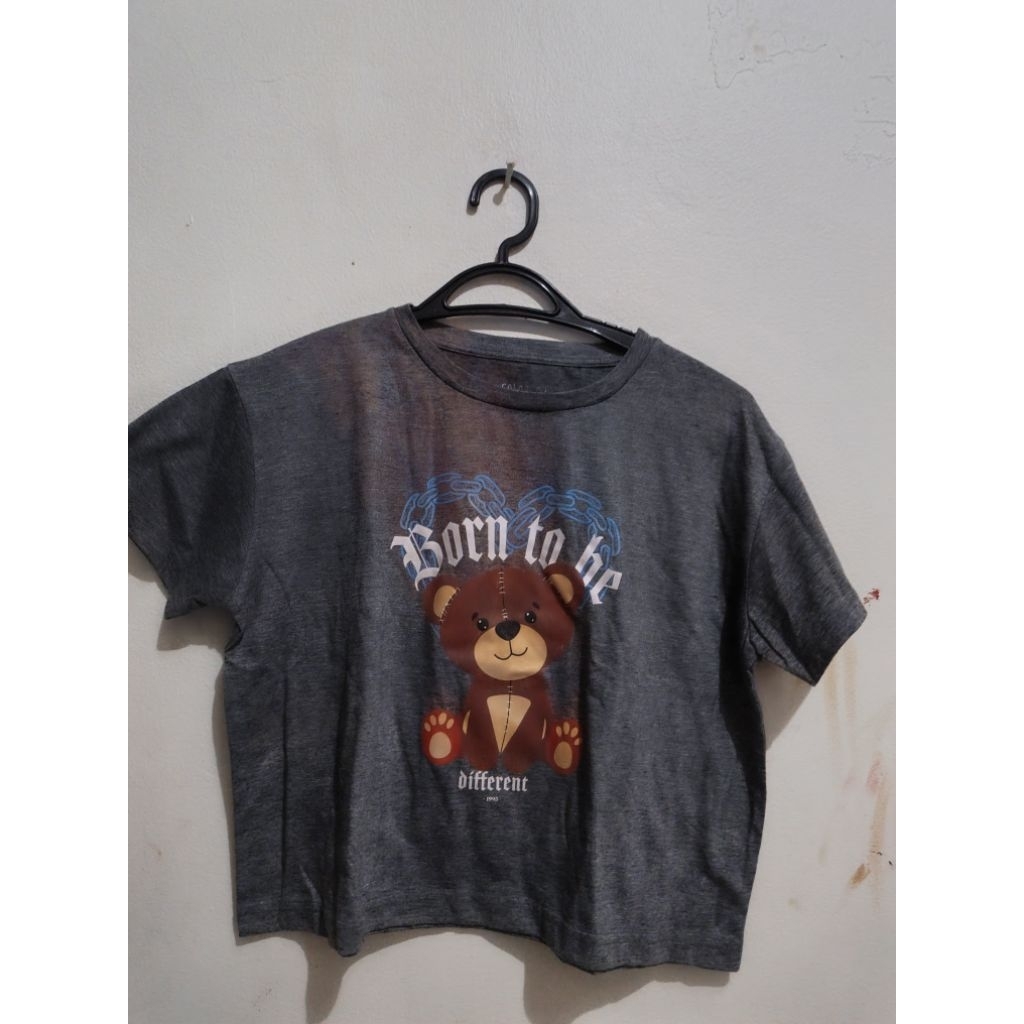 kaos colorbox crop top