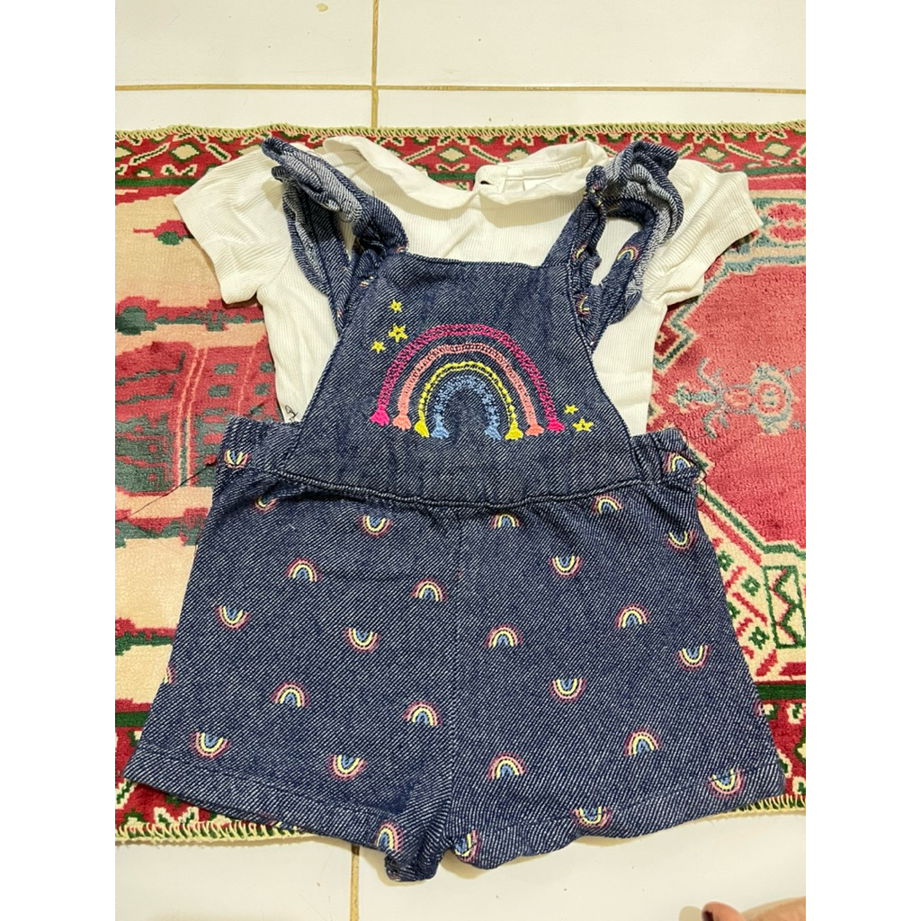 one set baby OL cewek baby gap tag 12-18 month