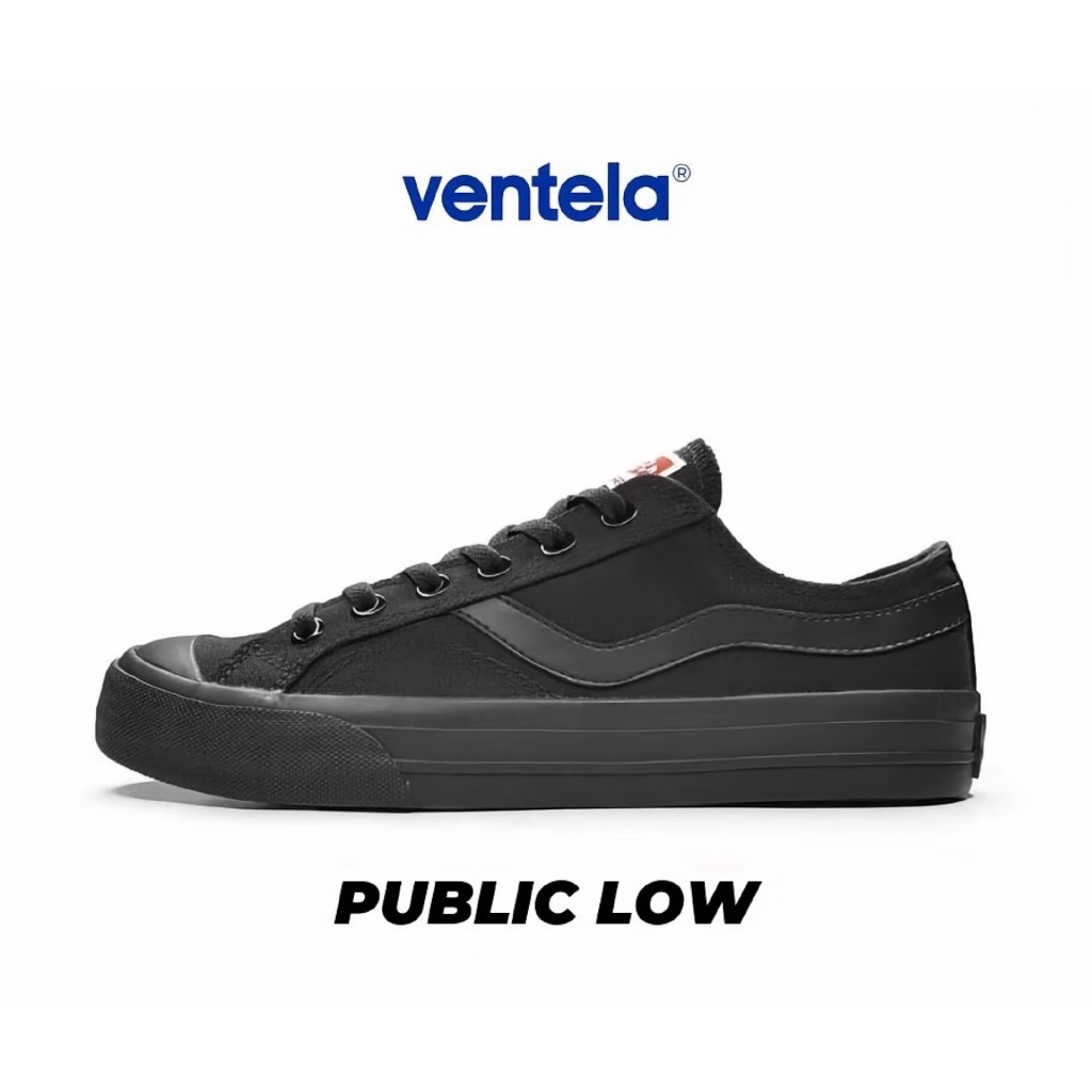 Ventela Public Low All Black
