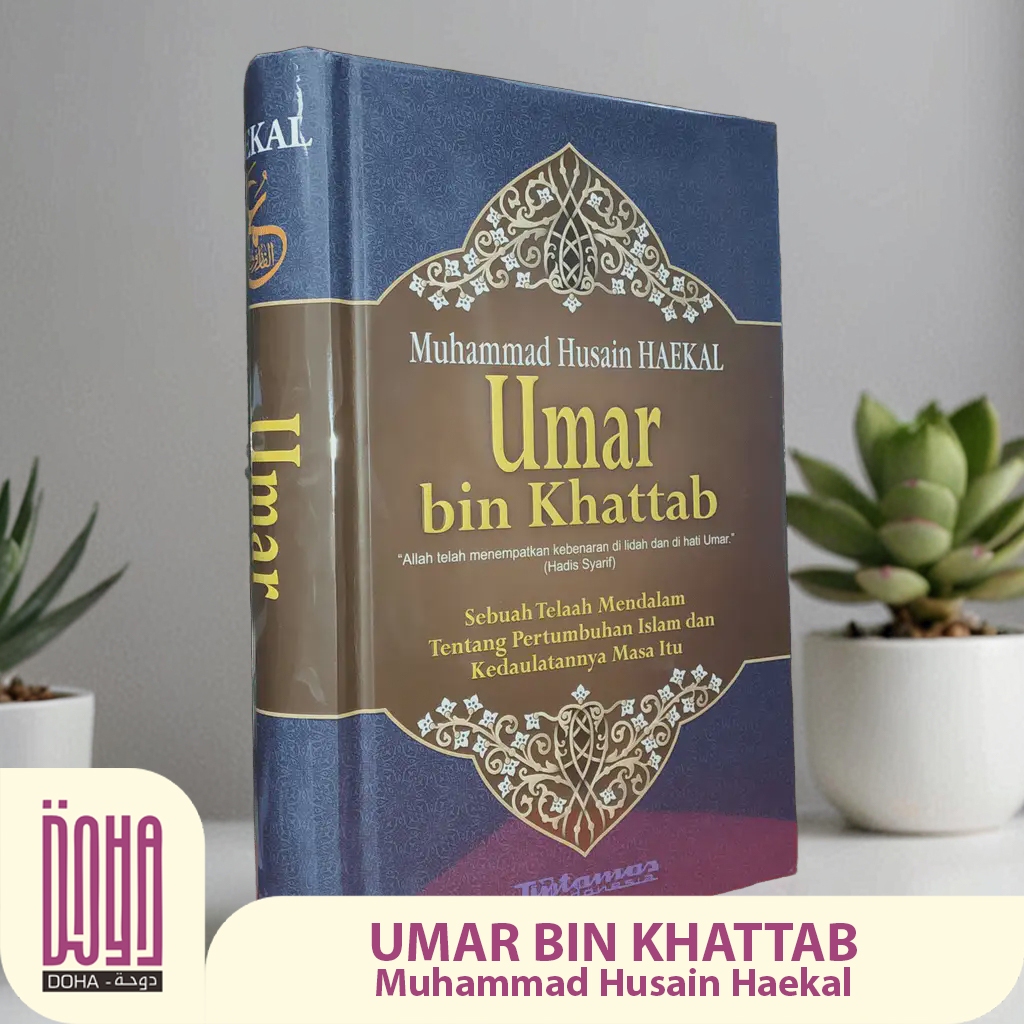 Buku Umar bin Khattab Muhammad Husain Haekal Penerbit Tintamas - Biografi Khalifah Umar Hard Cover