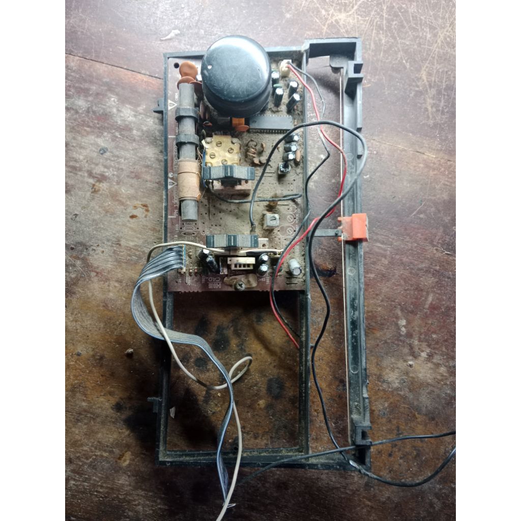 mesin radio tape compo polytron copotan