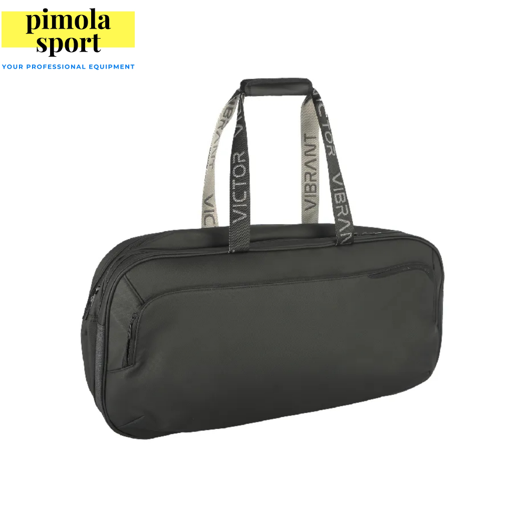Tas Raket Badminton Kotak Rectangular Bag VICTOR Vibrant Series BR3651 C / BR 3651 C Black