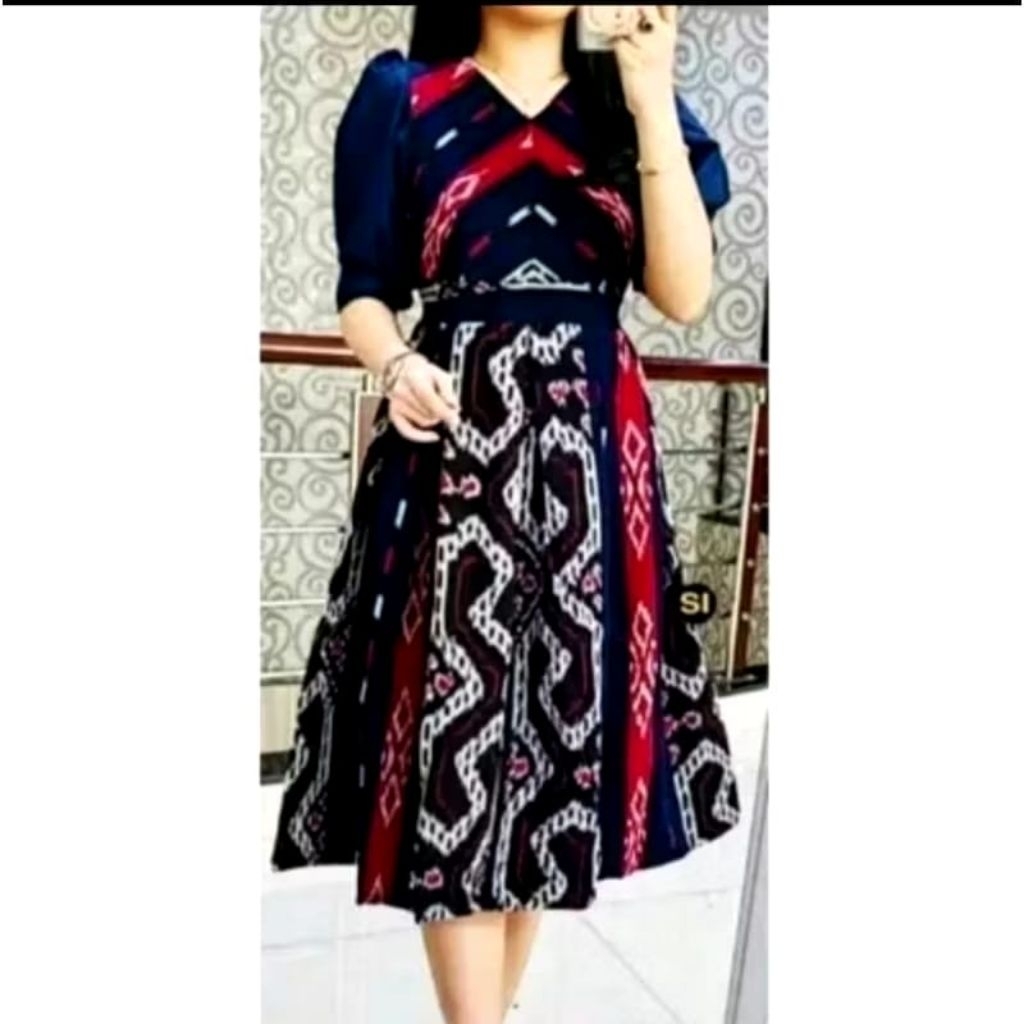 DRESS TENUN WIRU WANITA