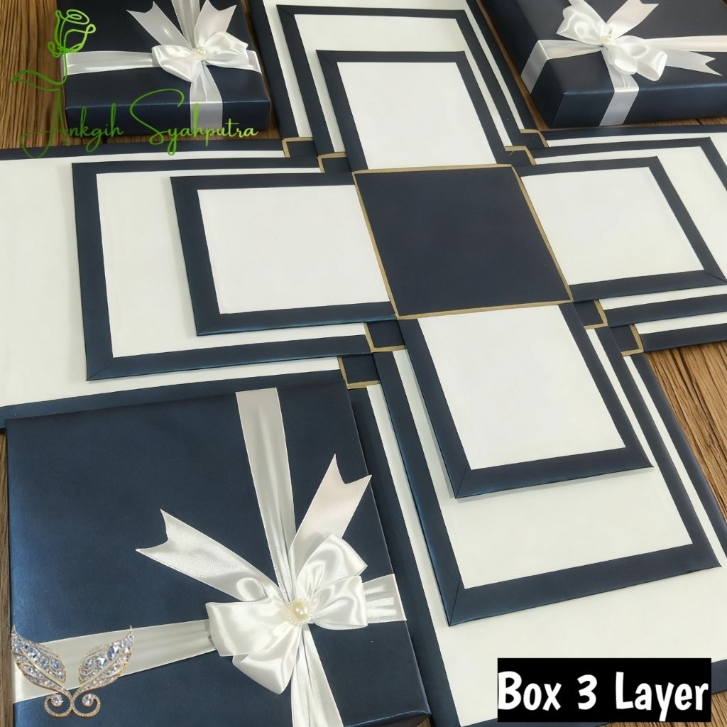 Explosion Box 3Layer Ukuran Medium