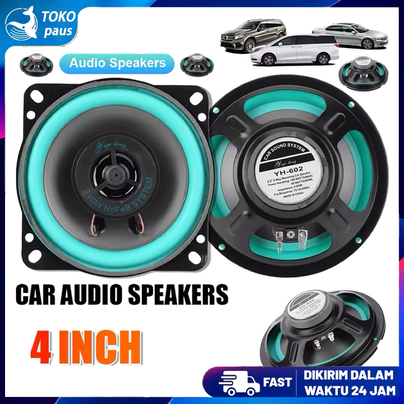 Speaker roadstar 4 inch speaker pintu mobil 2 wayy speaker rumah